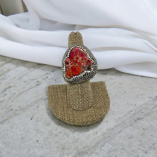 Turkish Adjustable Marble Ring