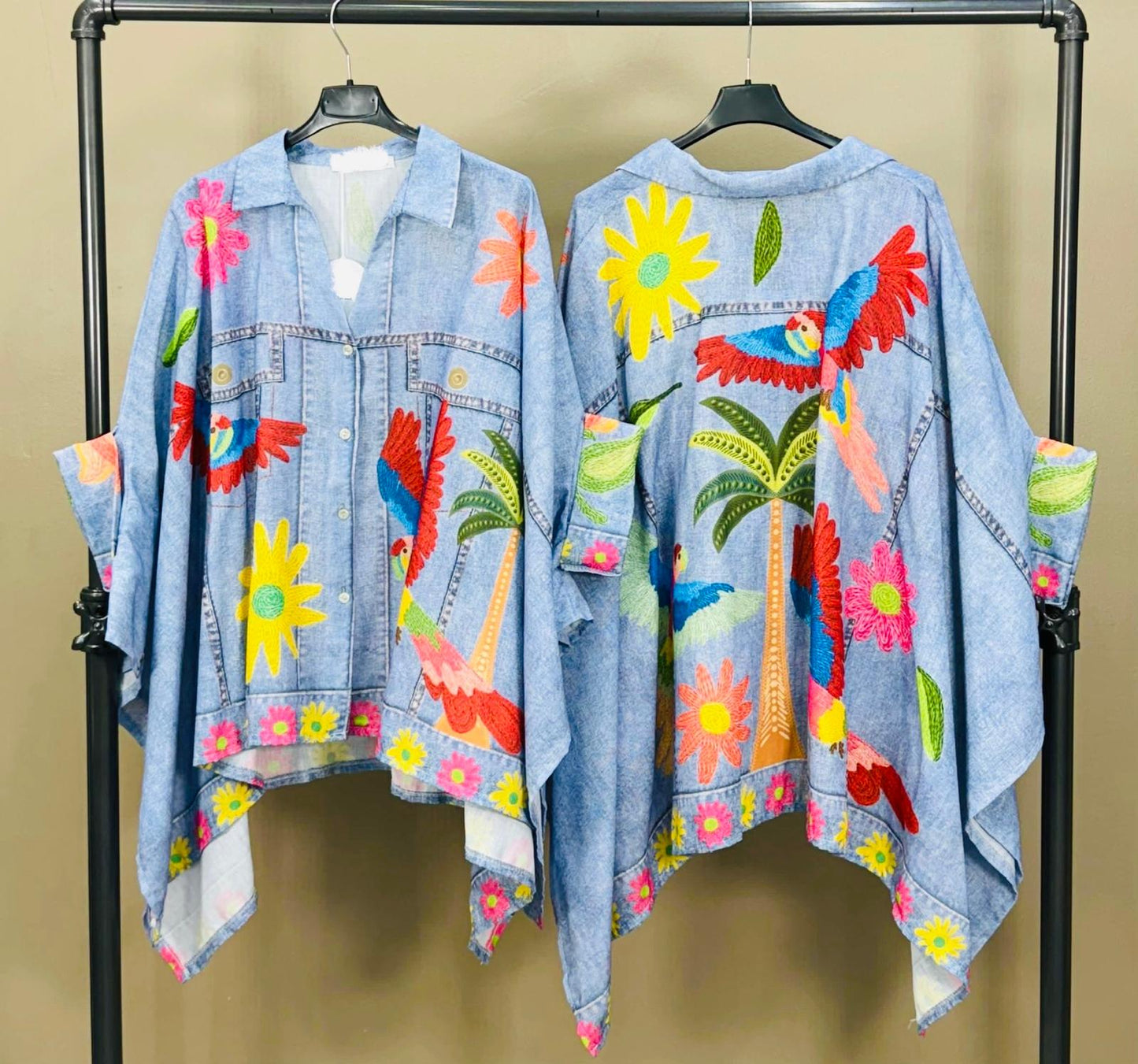 Tropical Parrot Tunic